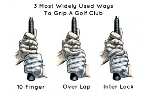 Golf-Grip-3-types