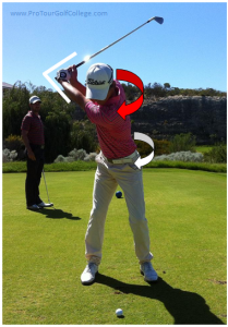 Flexibility, Smooth Transition and Wrist Release in the bottom half of you swing will generate speed and distance.