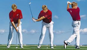 Ernie Els has such an effortless swing.  Keep YOUR mental picture throughout your game.